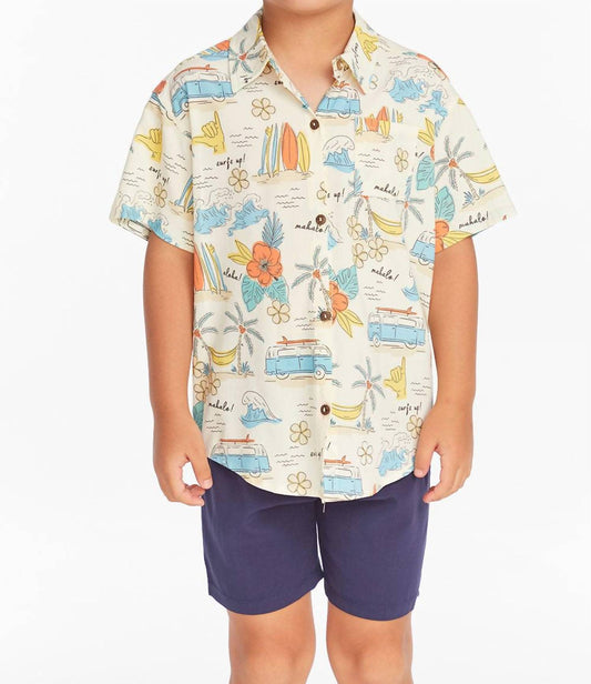 Chaser - Kids Boys Surfs Up Shirt