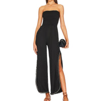 Peixoto - Harriet Strapless Smocked Jumpsuit