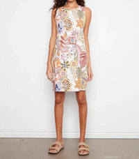 Charlie B - Printed Sleeveless Shift Dress