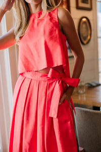 Livro - Sleeveless Crop Top