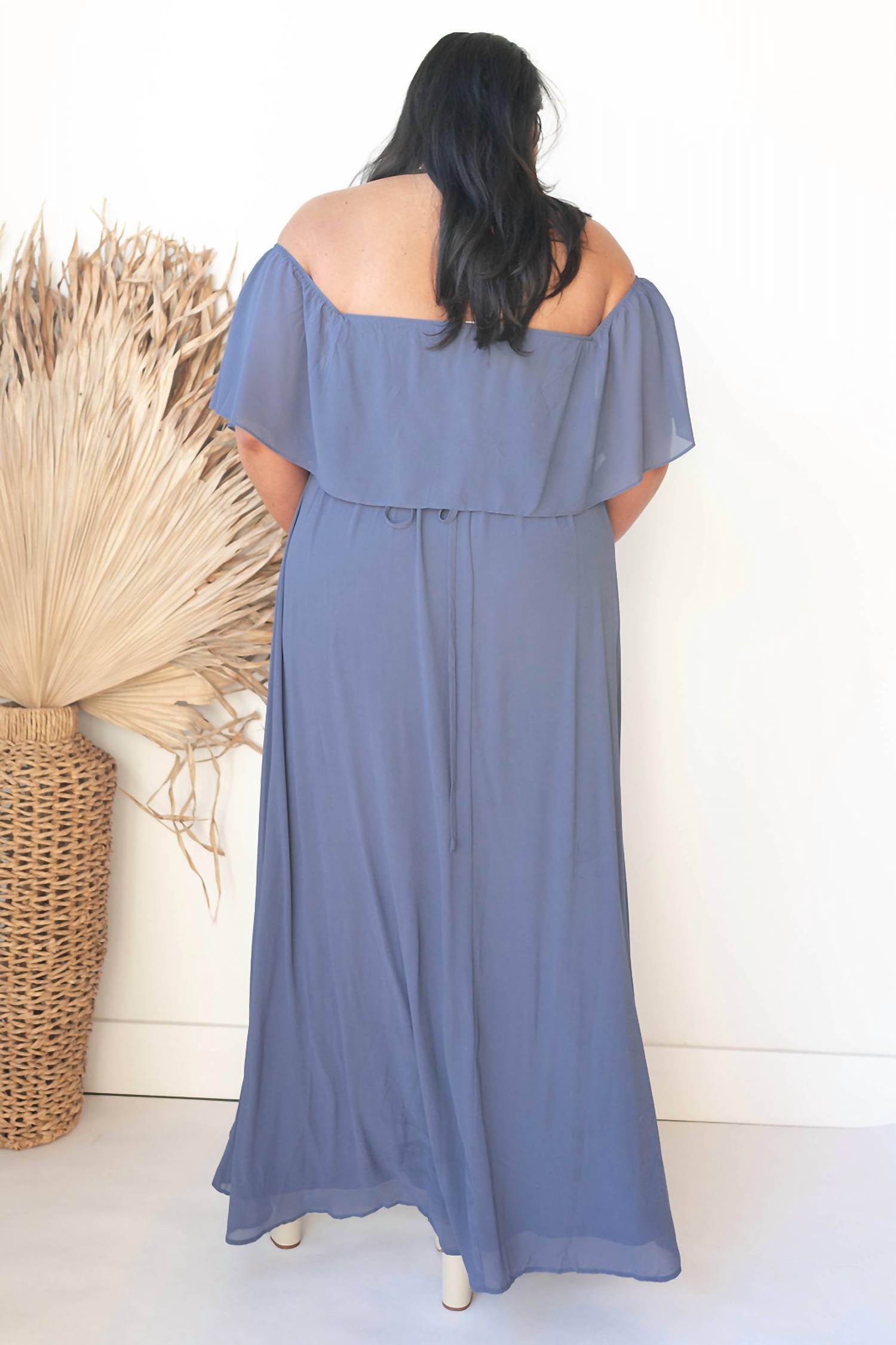 Soieblu - True Intentions Off Shoulder Maxi Dress