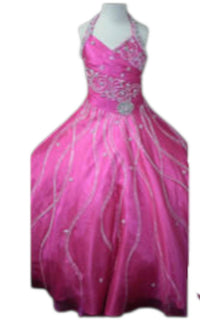 Little Rosie - Girl's Fit And Flare Maxi Dress