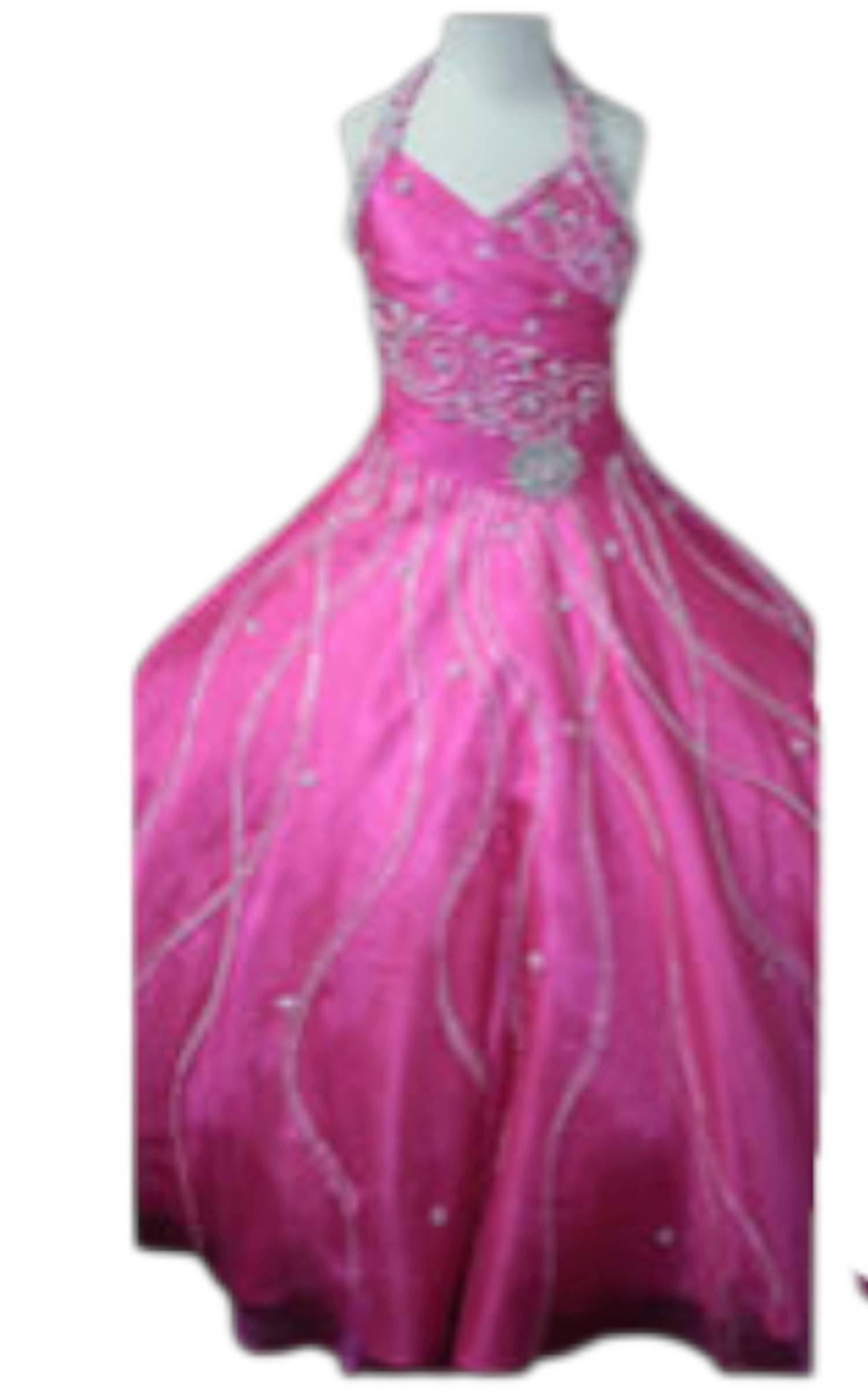 Little Rosie - Girl's Fit And Flare Maxi Dress