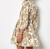 Apricot - Boho Mini Dress