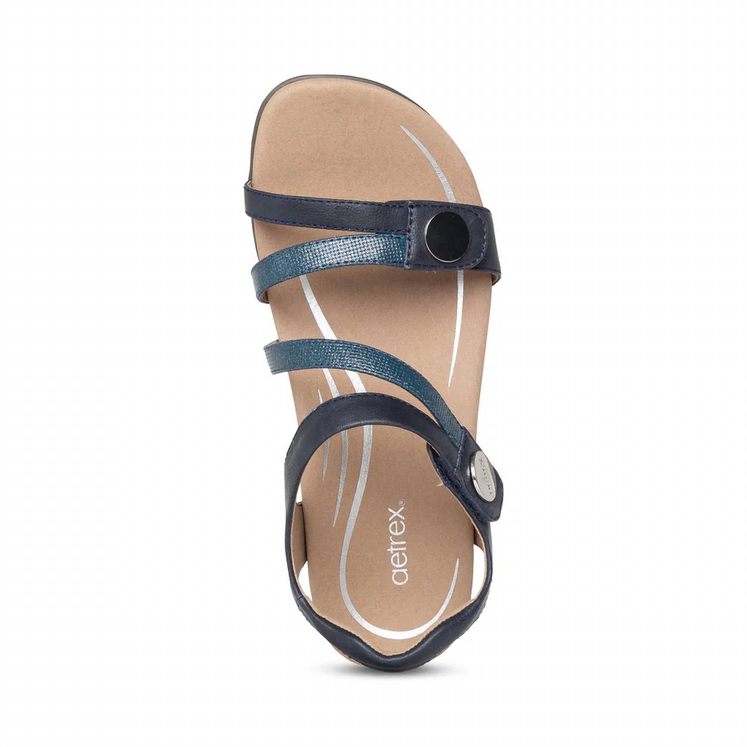Aetrex - Women's Jess Quarter Strap Sandal