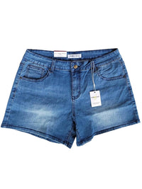 Rubies + Honey - Baseball Denim Shorts