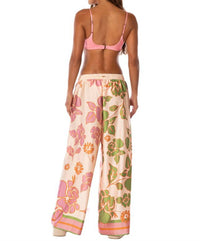 MAAJI Floating Blooms Ophelia Pants in multi - women's pants - detail view
