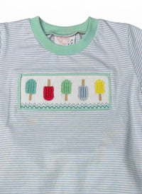 Whimsy Bay Kids - Boy's Smocked Short Set