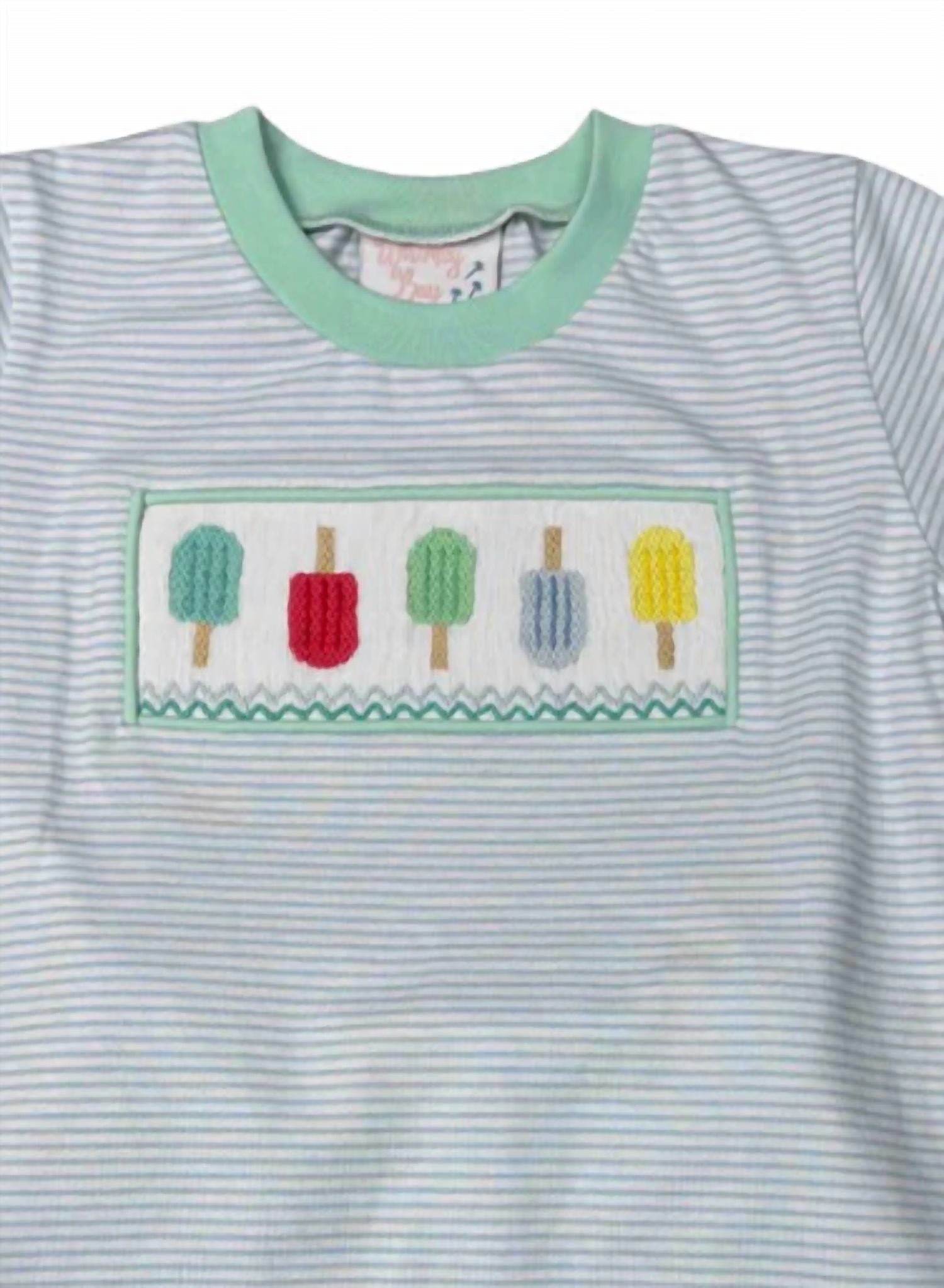 Whimsy Bay Kids - Boy's Smocked Short Set