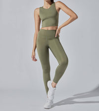 HEROINE SPORT High Performance Vital Tank in army - women's tank top