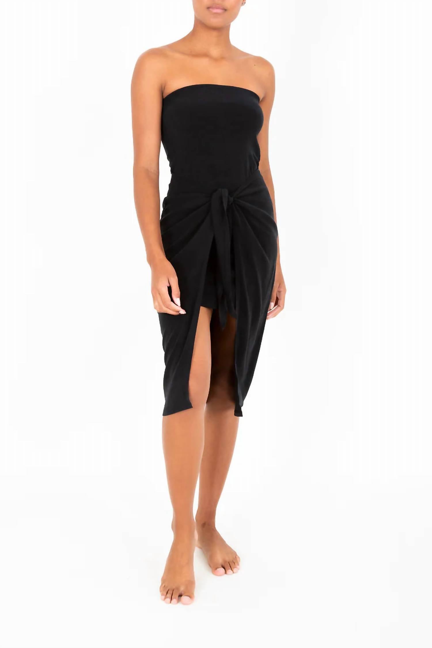 Anemos - Women's The Strapless Dk Wrap Dress