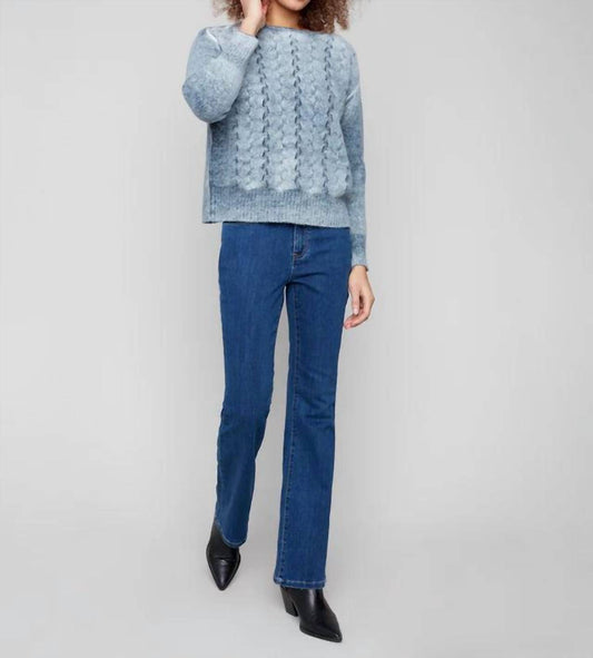 Charlie B - Fancy Stitch Crew Neck Sweater