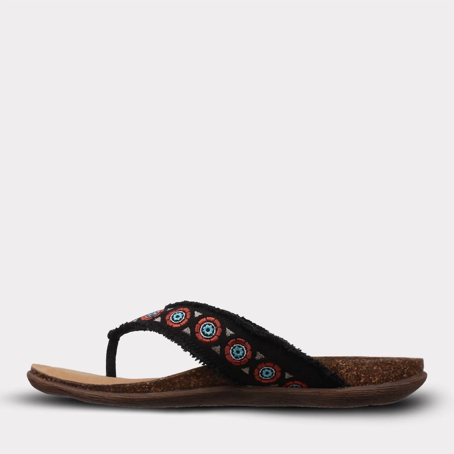 Mykos Women's Jovie Thong Sandal in black - women's sandal - view 5