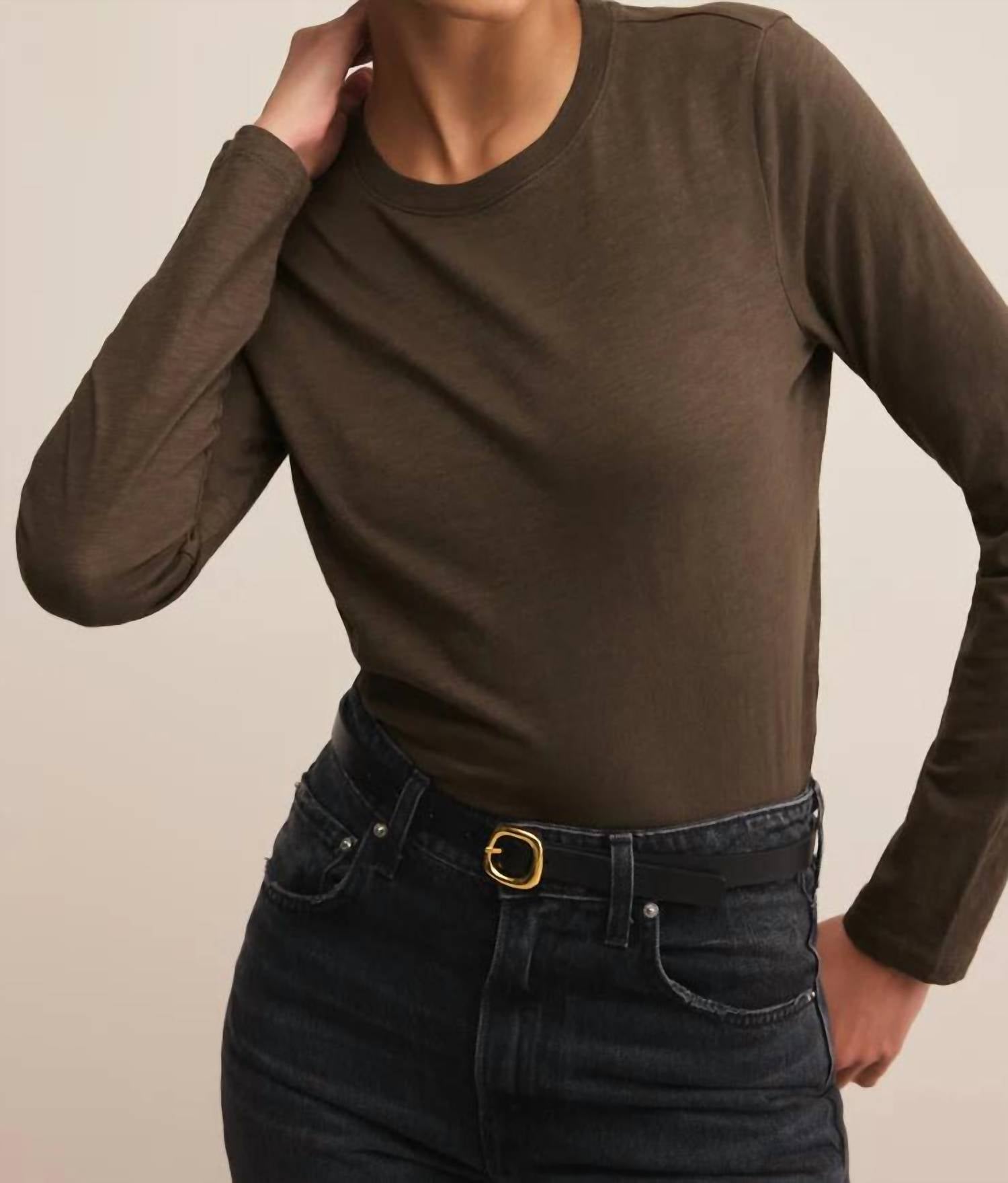 Z Supply - Modern Slub Long Sleeve Top