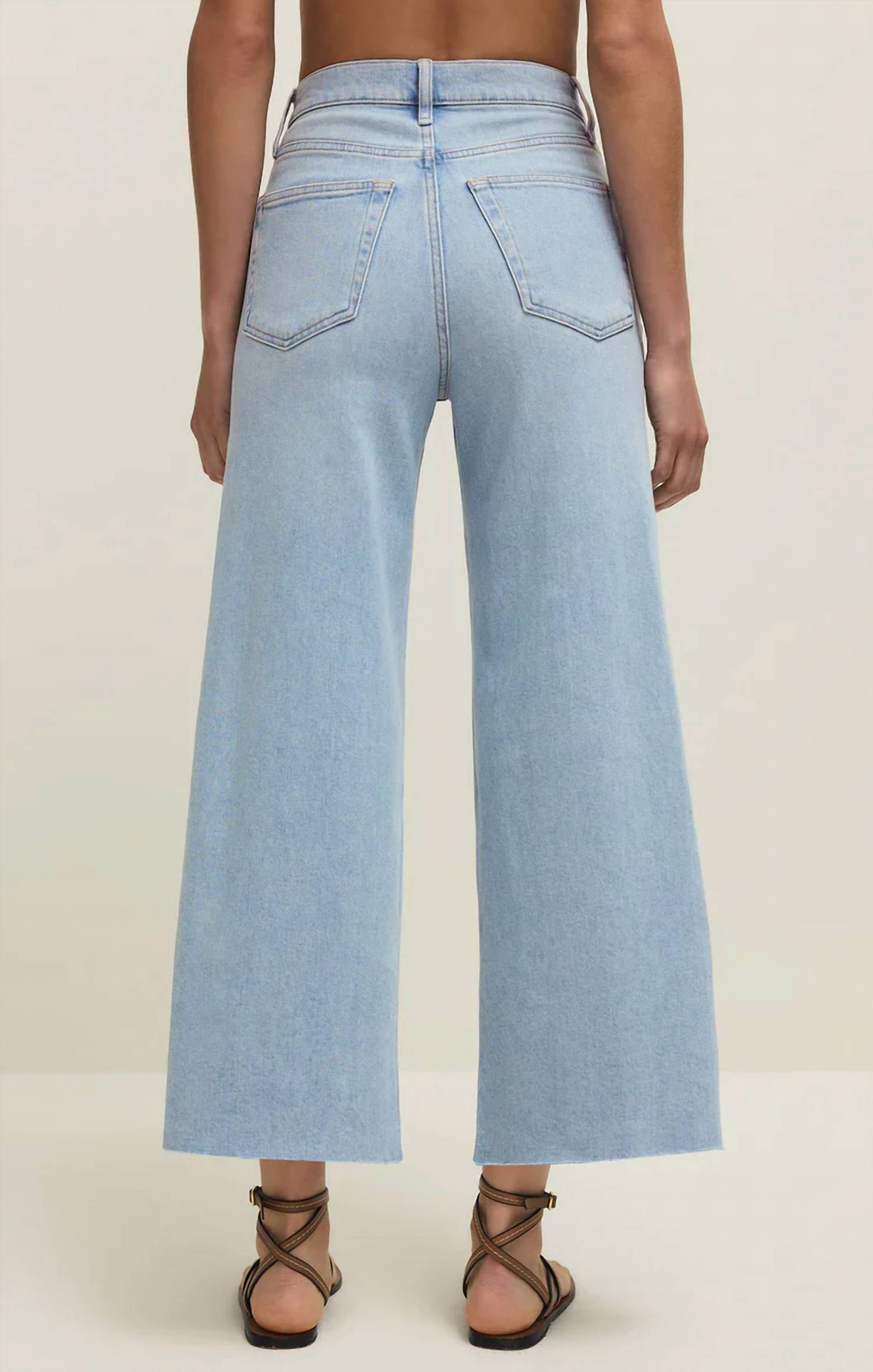 Z Supply - Nova High Rise Denim Crop Pant
