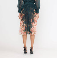 CHRISTY LYNN Pia Skirt in goldenrod - women's skirt - alternate view