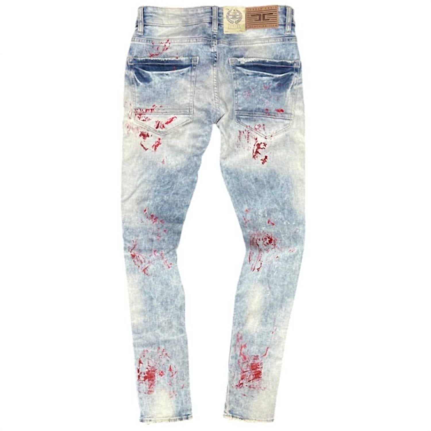 Jordan Craig - Men's Ross Vegas Striped Denim 2.0 Jeans