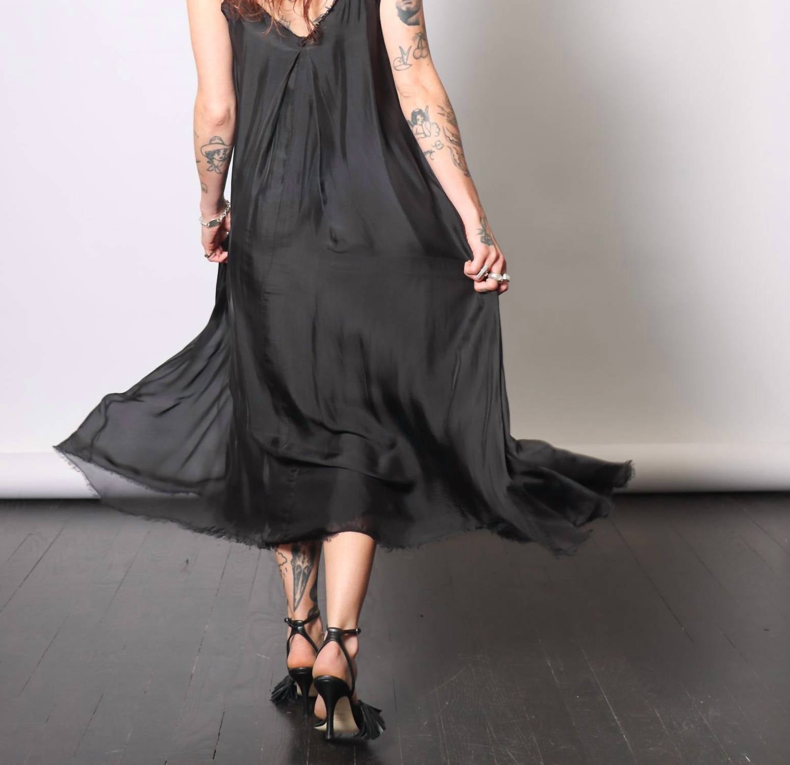 Sanctamuerte - Maxi Slip Dress