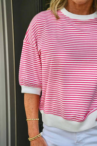 Zenana - Ally Stripe Shirt