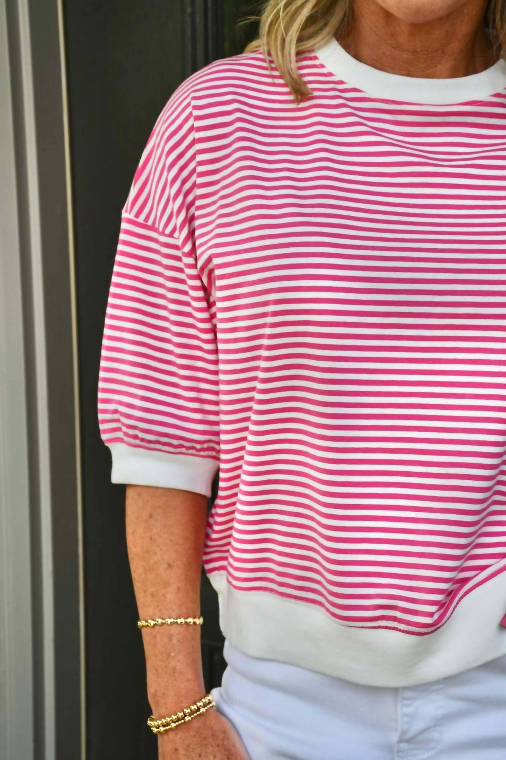 Zenana - Ally Stripe Shirt