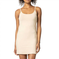 Lilla P Women's Knit Slip Dress in nude - women's dress