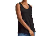 Hanes Women's Cotton Tank Tops - 4-Pack in blue navy black purple - women's tank top - detail view