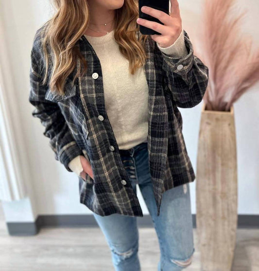 Mikarose - Plaid Shacket