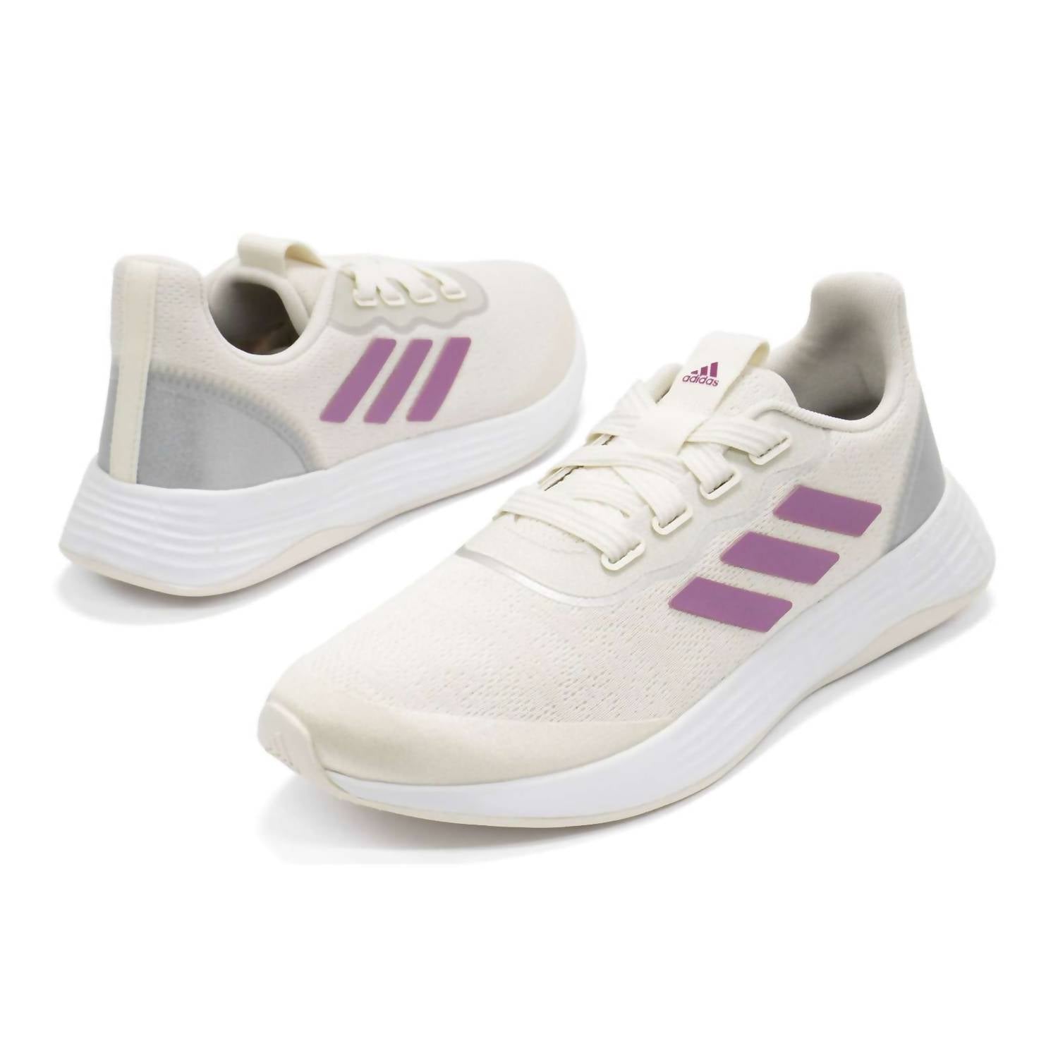 adidas Women's Qt Racer Sport Shoes in chalk white - women's shoe - view 5