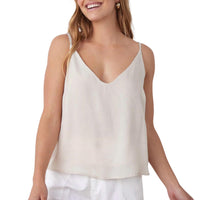 Bella Dahl - Women's V Neck Tencel Camisole