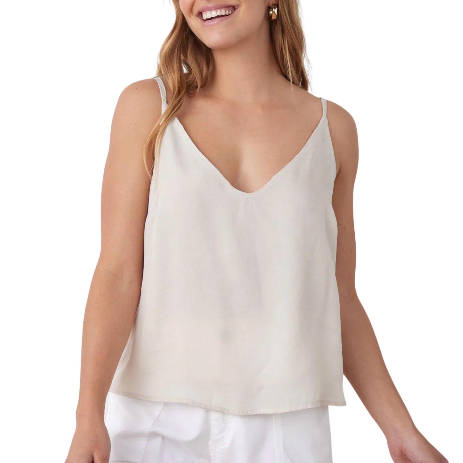 Bella Dahl - Women's V Neck Tencel Camisole