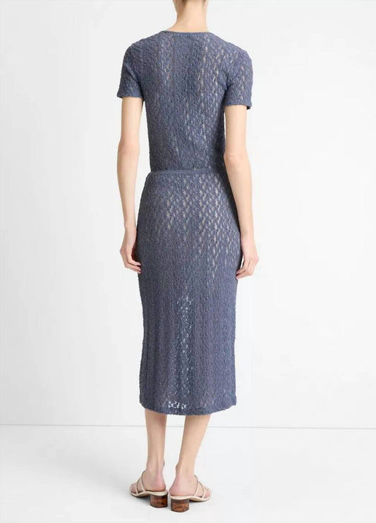 Vince - Floral Smocked Skirt