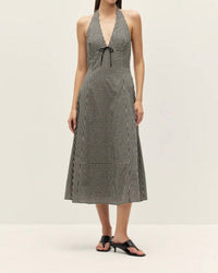 Elodie - Serena Halter Midi Dress