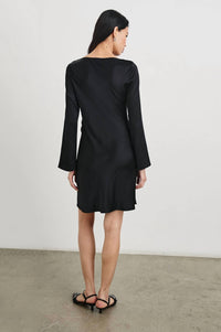 Rails Alessandra Dress in black - women's dress - alternate view