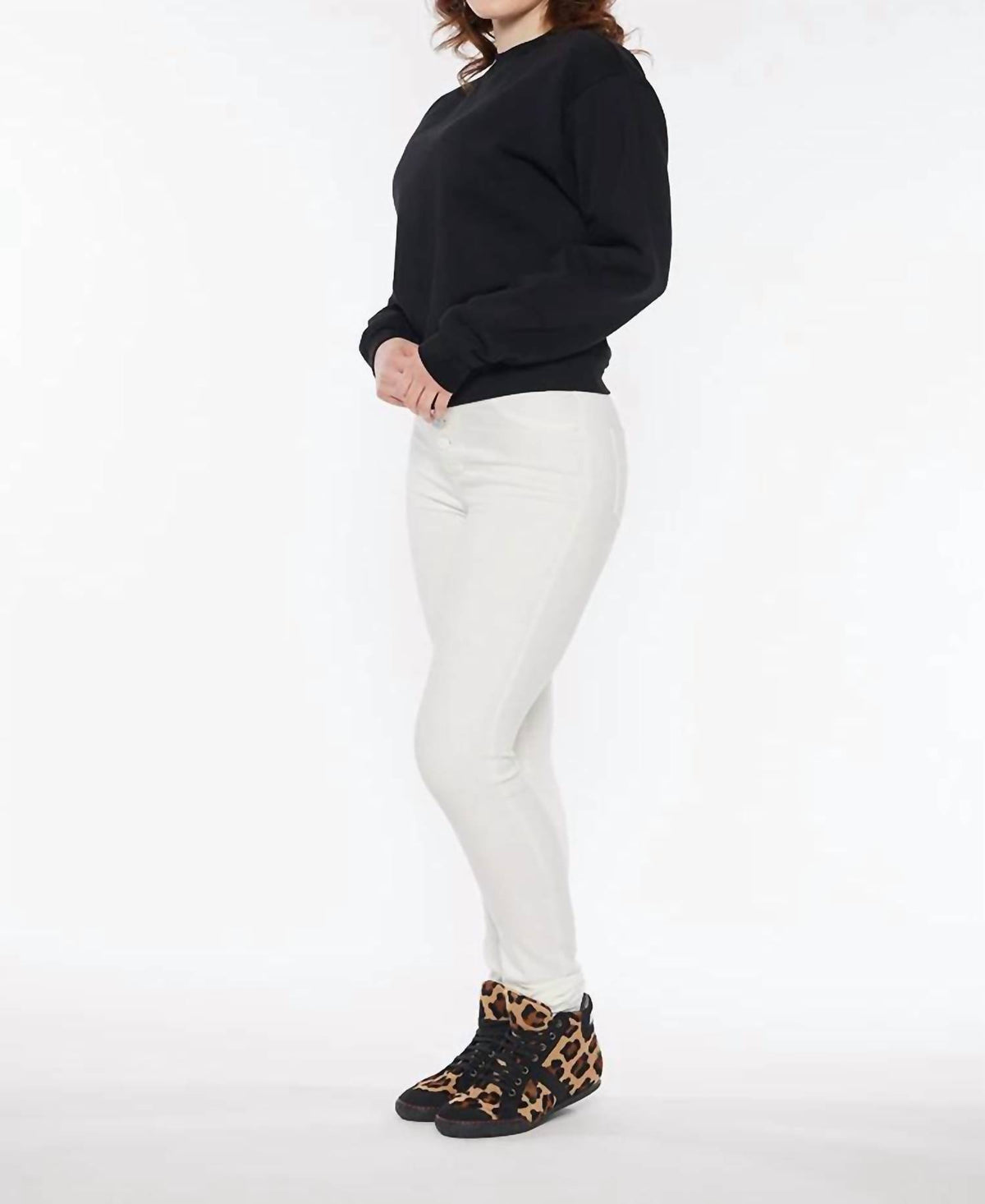 Circular Path - Oversized Boyfriend Sweatshirt