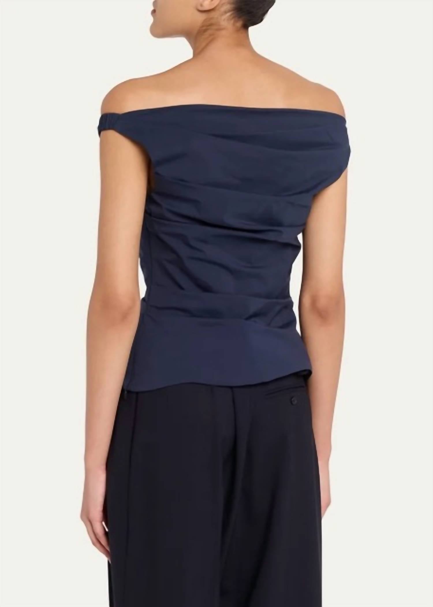 Simkhai - Maisel Cotton Draped Top
