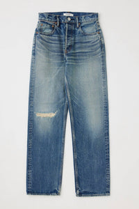 Moussy Mckellar Wide Straight Jeans in blue - women's jeans - view 4