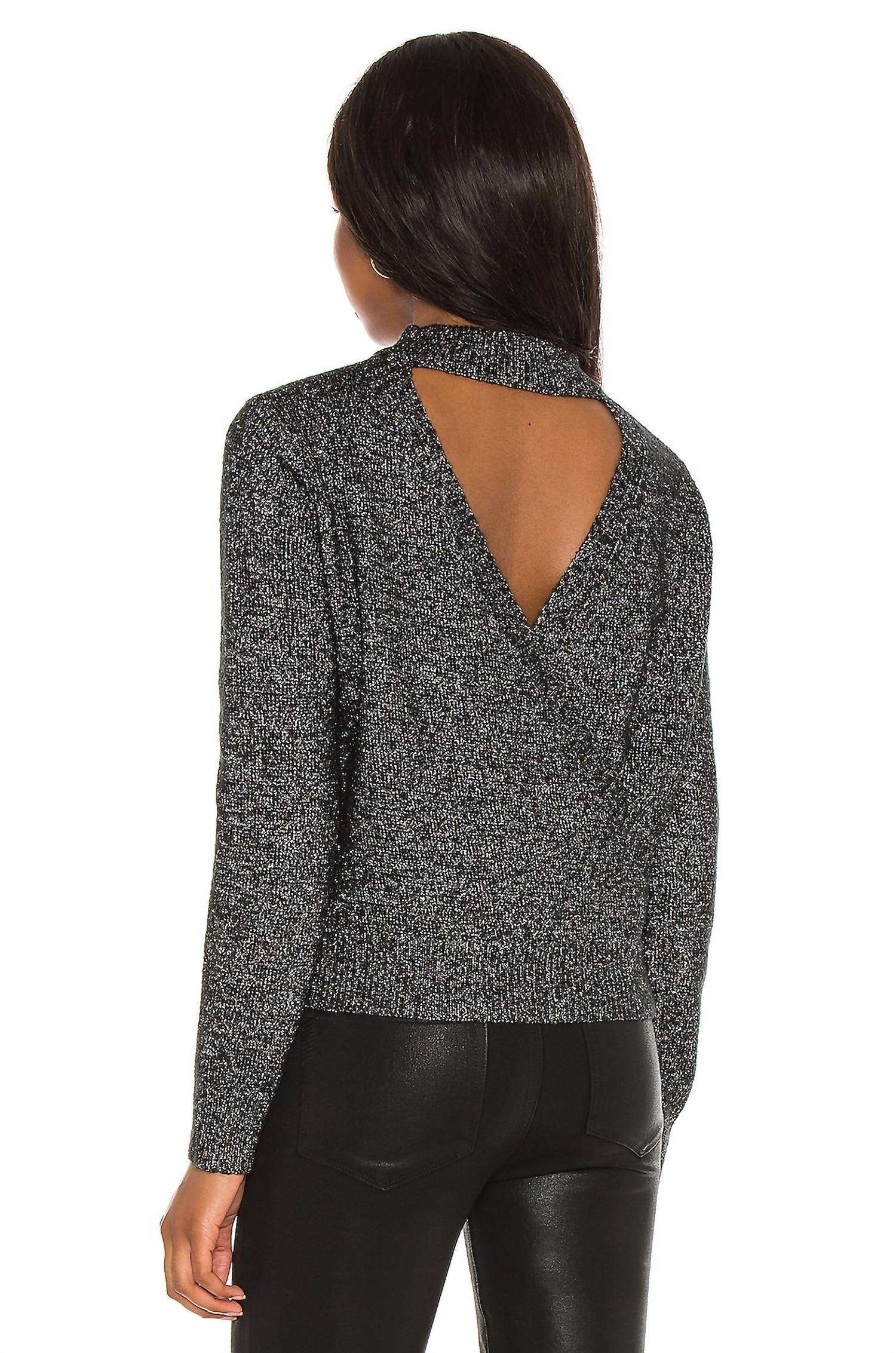 Astr - Arabella Open Back Sweater