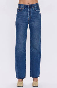 Pistola - Cassie Super High Rise Straight Leg Jeans