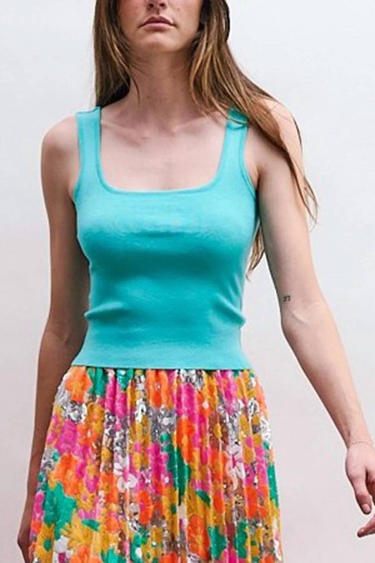 Le Superbe - Snatched Square Neck Tank