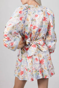MINI DRESS WITH BOW