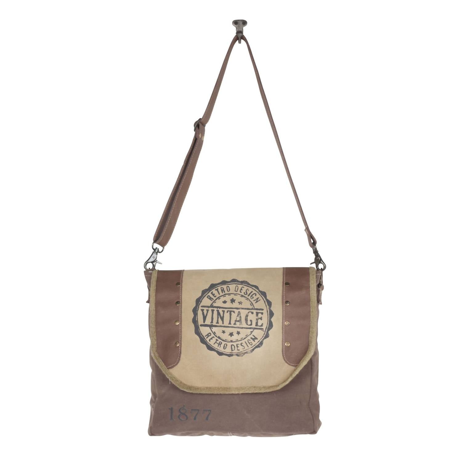 Myra Bags - Women's Vintage Kobicha Shoulder Bag