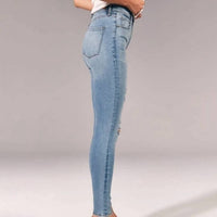 Abercrombie & Fitch - Ripped Ultra High Rise Super Skinny Jeans