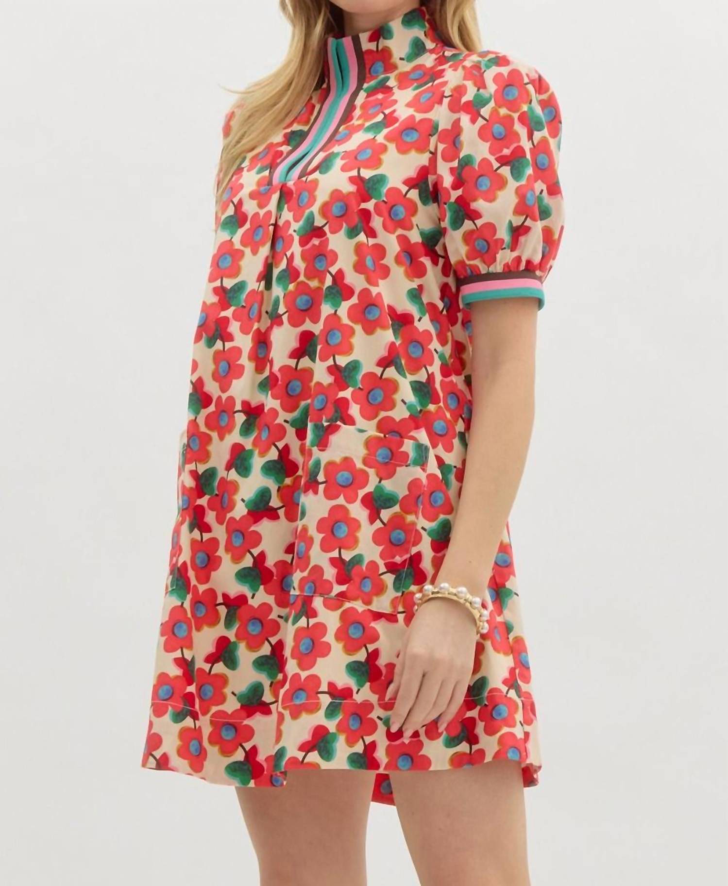 Entro - Maria Floral Dress