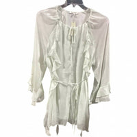 Francesca'S - Women's Boho Ruffled Lacy Flowy Top