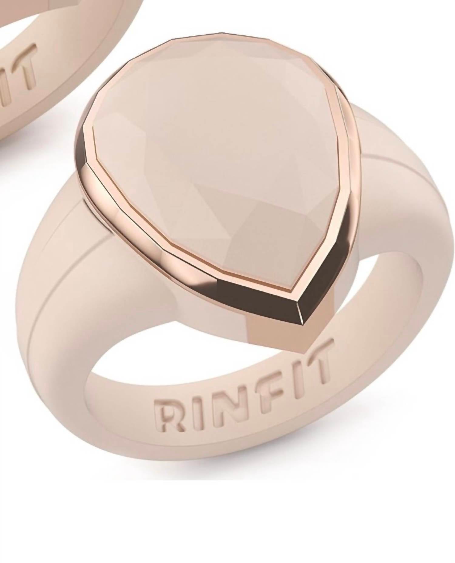 Rinfit - Women's Silicone Teardrop Ring