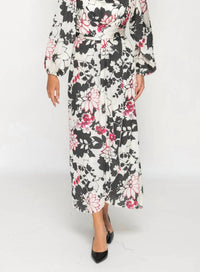 Kmw - Satin Wrap Dress