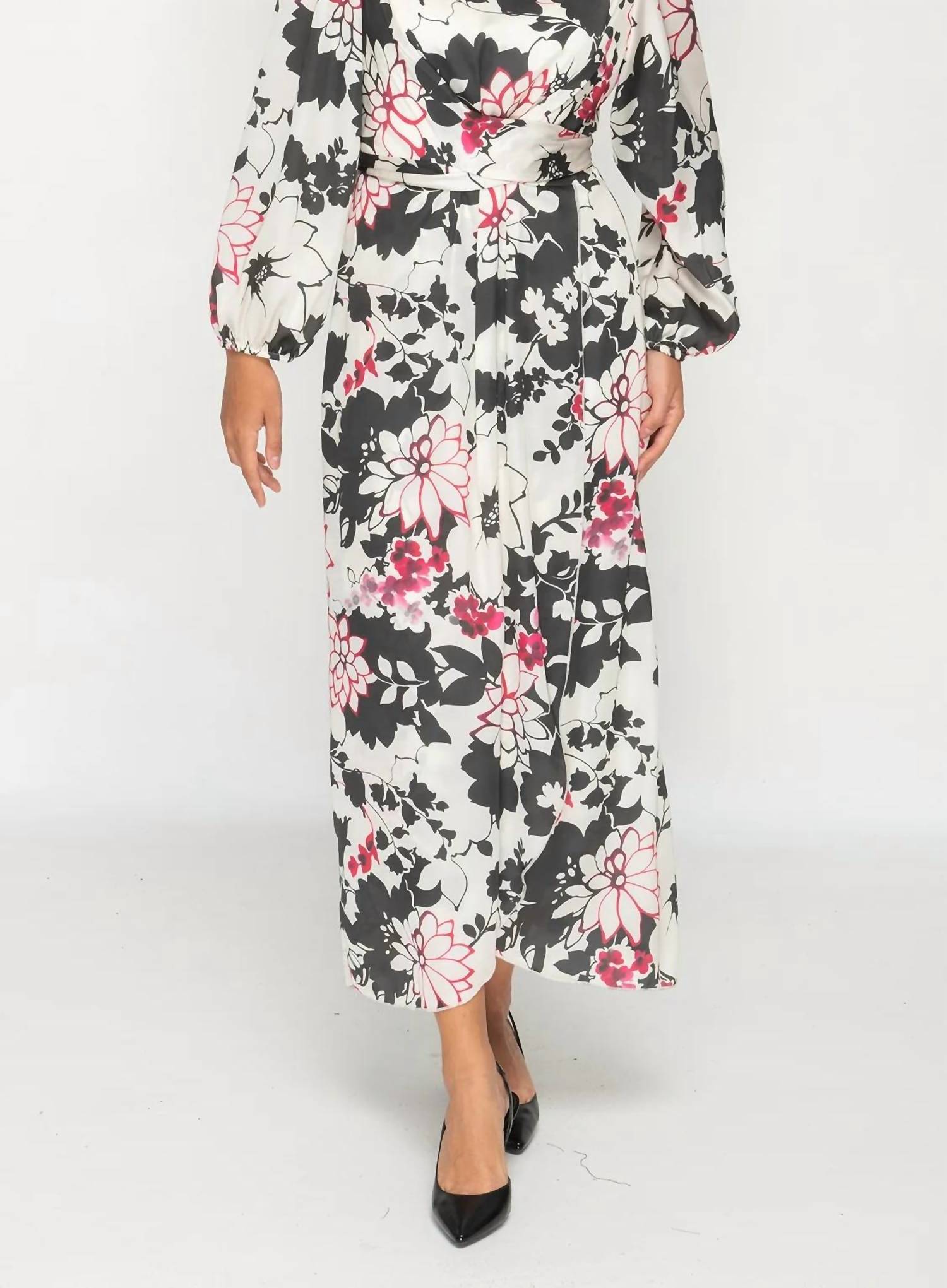 Kmw - Satin Wrap Dress