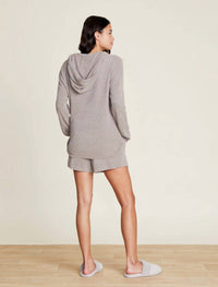 Barefoot Dreams - Cozychic Ultra Light Ribbed Henley Hoodie