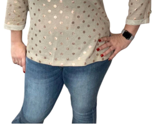 Honeyme - Dot Tunic Top