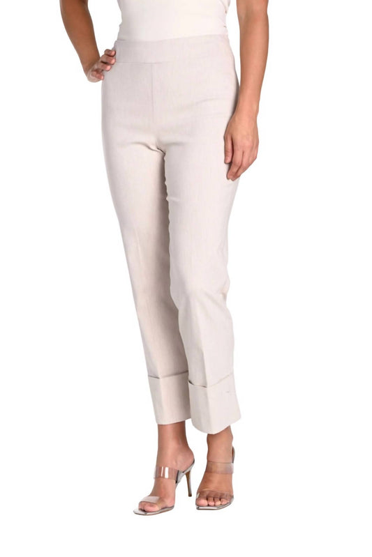 Frank Lyman - Rolled Up Woven Pant